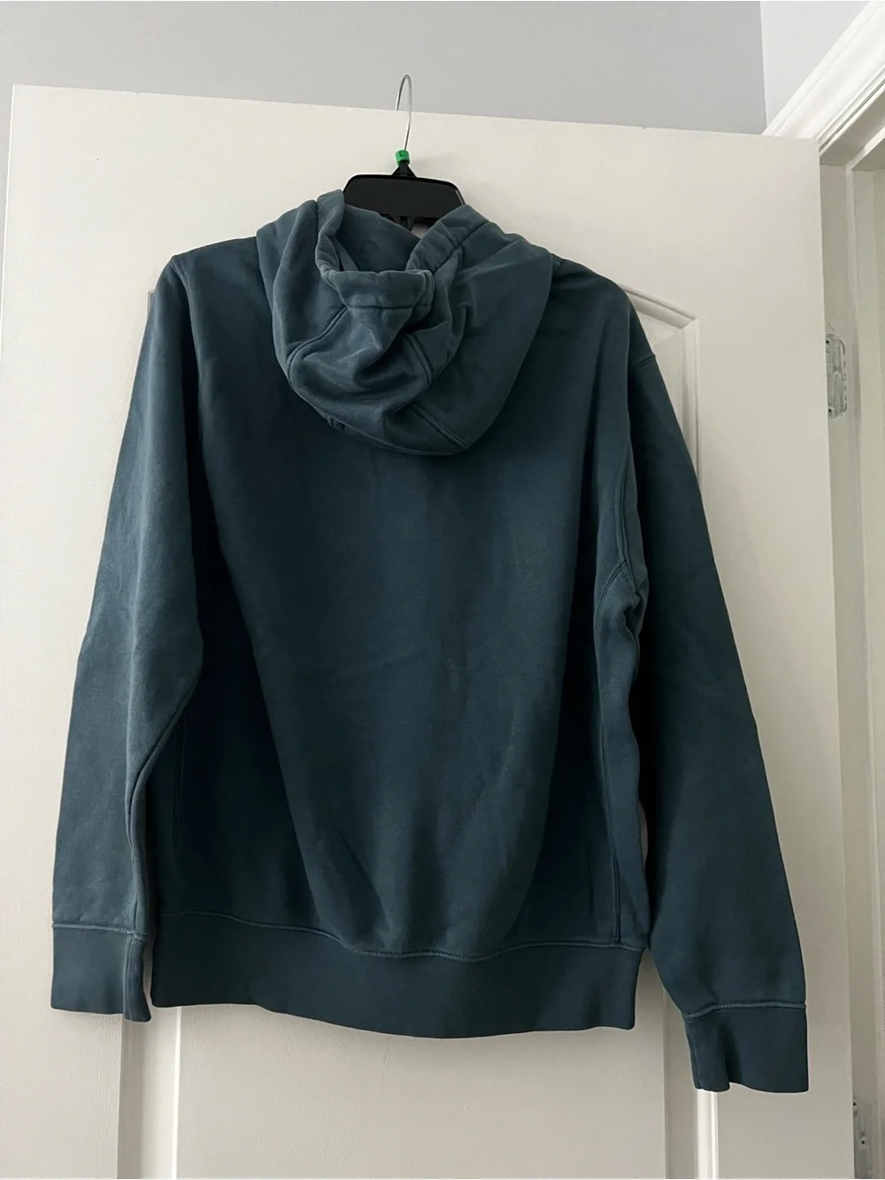 Nike Men's Hoodie in Teal with White Swoosh